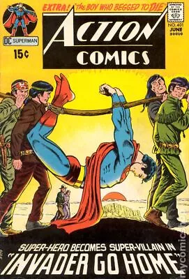 Buy Action Comics #401 VG+ 4.5 1971 Stock Image Low Grade • 8.30£