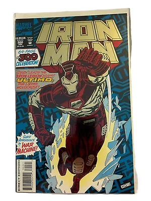 Buy Iron Man #300 Foil Cover First Print Marvel Comics (1994) War Machine Ultimo • 9.59£