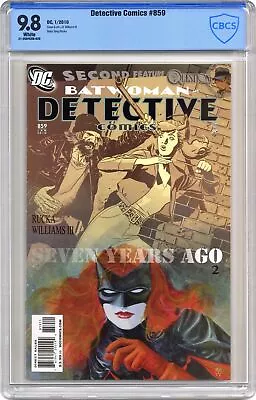 Buy Detective Comics #859A Williams III CBCS 9.8 2010 21-2594C88-020 • 69.17£