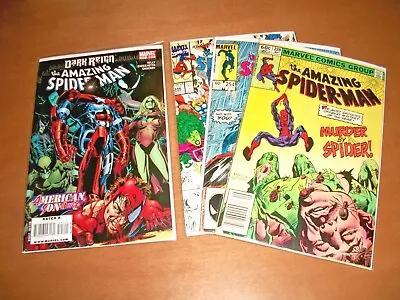 Buy The Amazing Spider-Man LOT OF 4 1982-2009 #228  #254  #348  #597 Please Read • 18.61£
