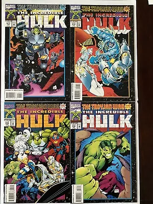 Buy Incredible Hulk #413 414 415 416, Troyjan War 1-4 Story Arc, Marvel, 1994 • 9.59£