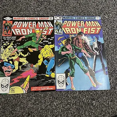 Buy Power Man And Iron Fist #85-86 - Marvel Comics - 1982 • 3£