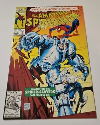 Buy Amazing Spider-man #371 (1992) Marvel Comics Mark Bagley! Slayer! Black Cat! • 4.01£