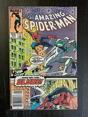 Buy Amazing Spider-Man #272 FN/VF Copper Age Comic Featuring Slyde! • 2.40£