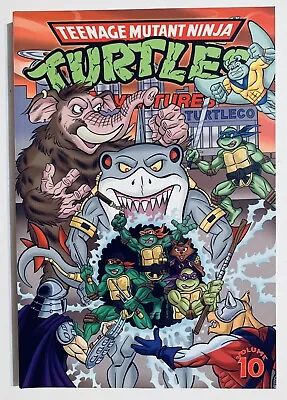 Buy Teenage Mutant Ninja Turtles Adventures Vol 10 Tmnt Tpb Rare Oop Idw Low Print • 47.50£