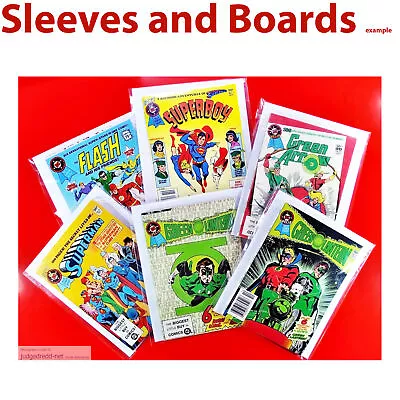 Buy 50 X DC Special Digest Blue Ribbon Best Of... Size1 Comic Bags And Backing • 28.73£