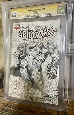 Buy Amazing Spider-Man #648 Sketch Cover Venom By Danny Cruz CGC SS 9.6 1/1 Art • 256.95£