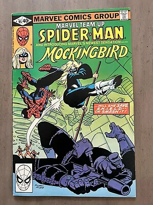 Buy Marvel Team-Up # 95 Newsstand - Key Comic 1st Mockingbird • 43.97£