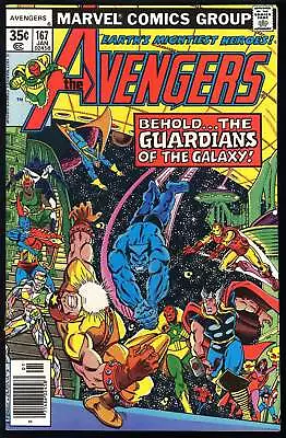 Buy Avengers #167 Marvel 1977 (NM) 1st Meeting With Guardians Of The Galaxy! L@@K! • 23.64£