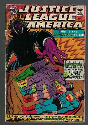 Buy Dc Comics Justice League America 59 G/VG- 3.0 Batman Wonder Woman 1967 • 19.99£