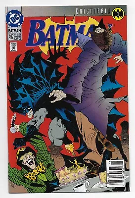 Buy Batman #492 KNIGHTFALL Tie-in DC 1993 We Combine Shipping • 3.61£
