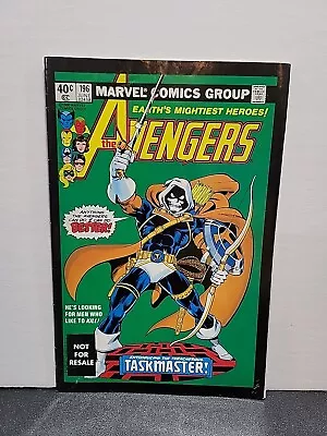 Buy Avengers #196 Marvel Legends Reprint Variant 1st Appearance Taskmaster! • 5.55£