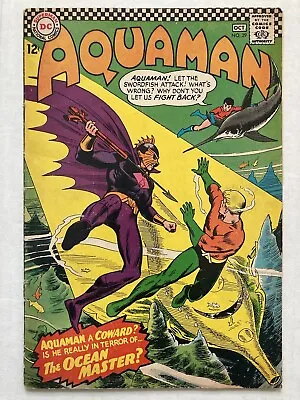 Buy Aquaman 29 1966 1st Ocean Master Origin Aqualad Nick Cardy Dc Lost Kingdom Movie • 78.83£
