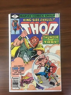 Buy THOR KING SIZE ANNUAL  #8  - 1979 Marvel - 1ST  ATHENA VS. ZEUS. FN.  (L) • 14.25£