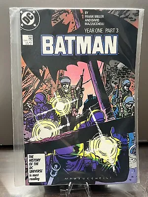 Buy 1987 DC Comics #406 Batman Year One Part 3 VF +/- • 8.04£