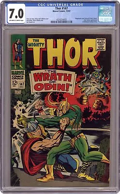 Buy Thor #147 CGC 7.0 1967 4224224003 • 65.65£
