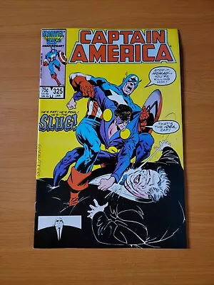 Buy Captain America #325 Direct Market Edition ~ NEAR MINT NM ~ 1987 Marvel Comics • 10.39£
