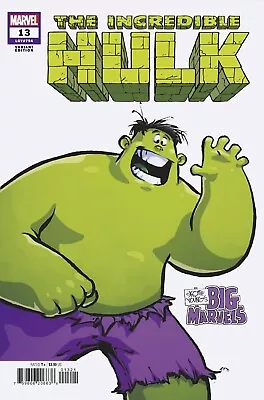 Buy Incredible Hulk #13 Skottie Young Big Marvel Variant (12/06/2024-wk5) • 3.30£