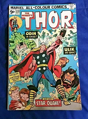 Buy Free P & P; Thor #239, Sep 1975:  Time-Quake!  • 4.99£