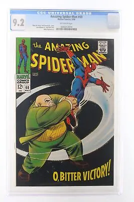 Buy Amazing Spider-Man #60 - Marvel Comics 1968 CGC 9.2 Kingpin Appearance • 787.64£