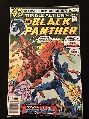 Buy Jungle Action 22 2.5 3.0 Marvel 1976 Kkk Black Panther Soul Strangler Hi • 6.31£