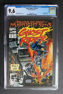Buy Ghost Rider #28 1st MIDNIGHT SONS TEAM Lilin Caretaker LILITH 1992 MCU CGC 9.6 • 35.58£
