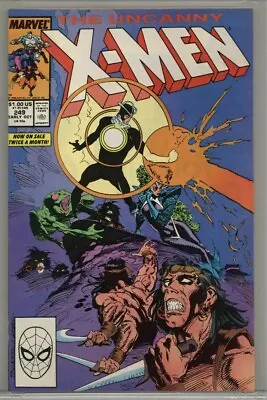 Buy Uncanny X-Men #249 Marvel Comic 1990 HIGH GRADE COPY Like New • 7.99£
