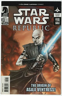 Buy Star Wars Republic #60 Origin Of Asajj Ventress Clone Wars Dark Horse Comic 2003 • 35.74£