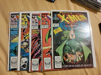 Buy Marvel Comics The Uncanny X-Men 237,238,239,240,241  (1988) Very Good Or Better  • 48.19£