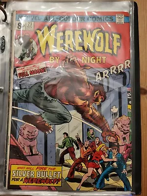 Buy Werewolf By Night #23 - Nov 1974 - Atlas Appearance! - Fn+ (6.5) Vintage Horror  • 7.75£