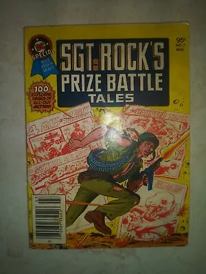 Buy DC Special Blue Ribbon Digest #7 Sgt Rocks Prize Battle Tales Comic 1981 Kubert • 11.85£
