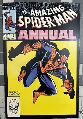 Buy Amazing Spider-Man Annual #17 12/83 - Heroes And Villains; Ed Hannigan Cover • 4£