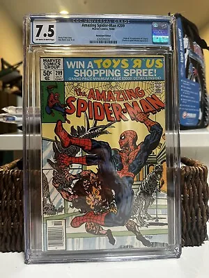 Buy Amazing Spider-man 209 Newsstand Cgc 7.5 - 1980 - 1st Appearance Of Calypso • 40.03£