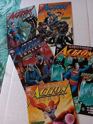 Buy Action Comics Brainiac Lot Of 5 DC Comics 866 ,867,868,869,870 • 27.32£