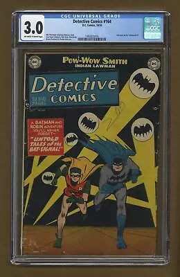 Buy Detective Comics #164 CGC 3.0 1950 1993823016 • 691.78£