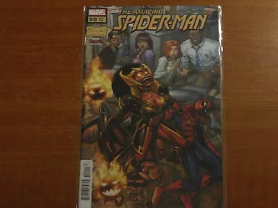 Buy Marvel Comics:  THE AMAZING SPIDER-MAN #90 (LGY #891) April 2022 Queen Goblin • 5£