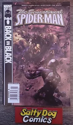 Buy Sensational Spider-man #37 - Newsstand Variant -  Crain Symbiote - Black Cat App • 7.18£