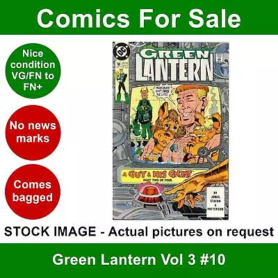 Buy DC Green Lantern Vol 3 #10 Comic - VG/FN+ 01 March 1991 • 3.99£