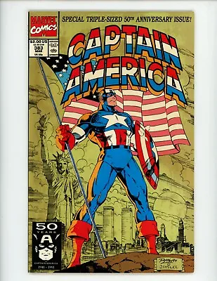 Buy Captain America #383 Comic Book 1991 VF- Mark Gruenwald Ron Lim Marvel • 3.95£