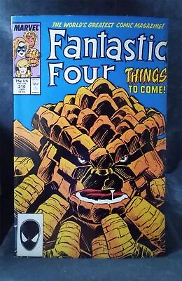 Buy Fantastic Four #310 1988 Marvel Comics Comic Book • 8£