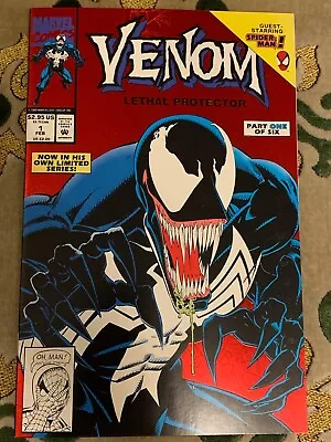 Buy Venom Lethal Protector #1 1993 Marvel Red Foil • 359.78£