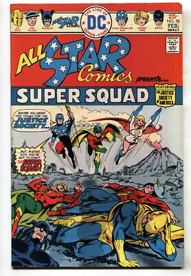 Buy ALL-STAR COMICS #58 First Appearance Of POWER GIRL Comic Book-1976 - FN- • 149.42£