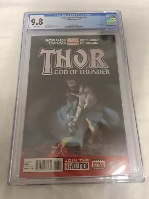 Buy Thor God Of Thunder #6 CGC 9.8 🔥1 St App Of KNULL (BEFORE VENOM 3)🔥 SPIDER-MAN • 359.99£