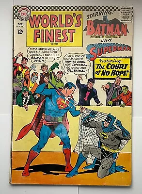 Buy World's Finest #163 DC Comics 1966 • 21.33£