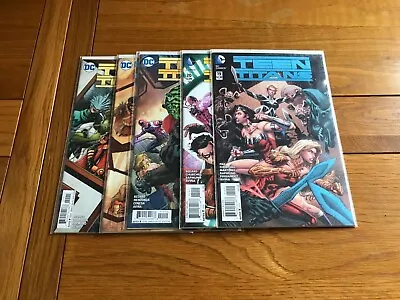 Buy Teen Titans Issues 19, 20, 21, 23 & 24. All Nm Cond. Dc. 2014 Series. • 7.50£