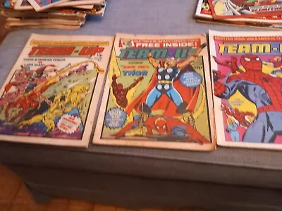 Buy Marvel Team-Up Issues  #1, 3 & 4 Comics  11th September 1980 Spiderman Thor • 6£
