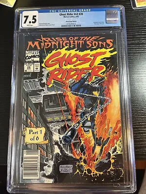 Buy Marvel Comics Ghost Rider Vol. 2 #28 CGC 7.5 • 32.02£