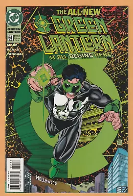 Buy Green Lantern #51 - (1990) - Kyle Rayner Green Lantern Begins - NM • 7.84£