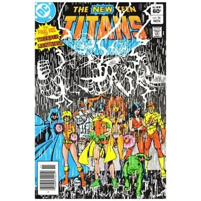 Buy New Teen Titans (1980 Series) #36 Newsstand In Fine Condition. DC Comics [u/ • 3.49£
