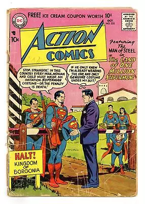 Buy Action Comics #233 FR/GD 1.5 1957 • 24.13£